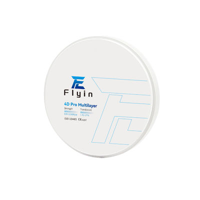comprar Coroa dental artificial de zircônio Dente 4D Pro Blocos de zircônio multicamadas 700-1200 MPA online manufacture