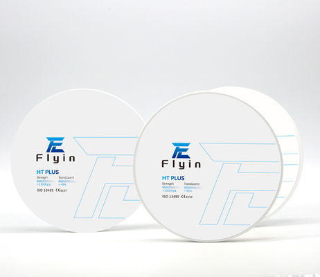 Fabrica de fornecimento direto Branco O Bloco de Zircônio Altamente Translúcido Dióxido CAD CAM Bloco de zircônio padrão