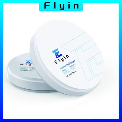 4D Pro Zirconia Multilayer Dental Lab Cad Cam Discos de Zircônio 100% Sino em pó