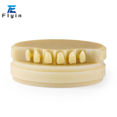 CAD CAM Clear Pmma Bloco Dental com superfície plana e dura